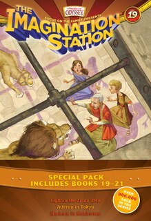 Front cover_Imagination Station Books 3-pack: Light In The Lions' Den / Inferno In Tokyo / Madman In Manhattan