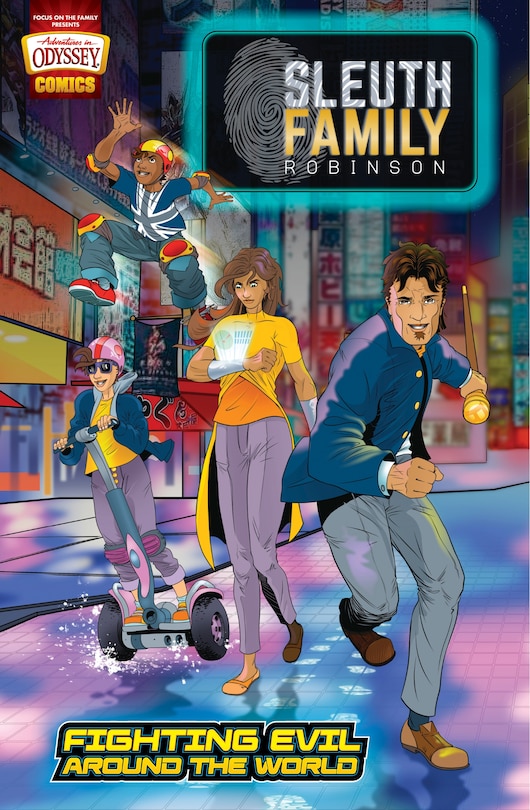 Front cover_Sleuth Family Robinson: Fighting Evil Around the World