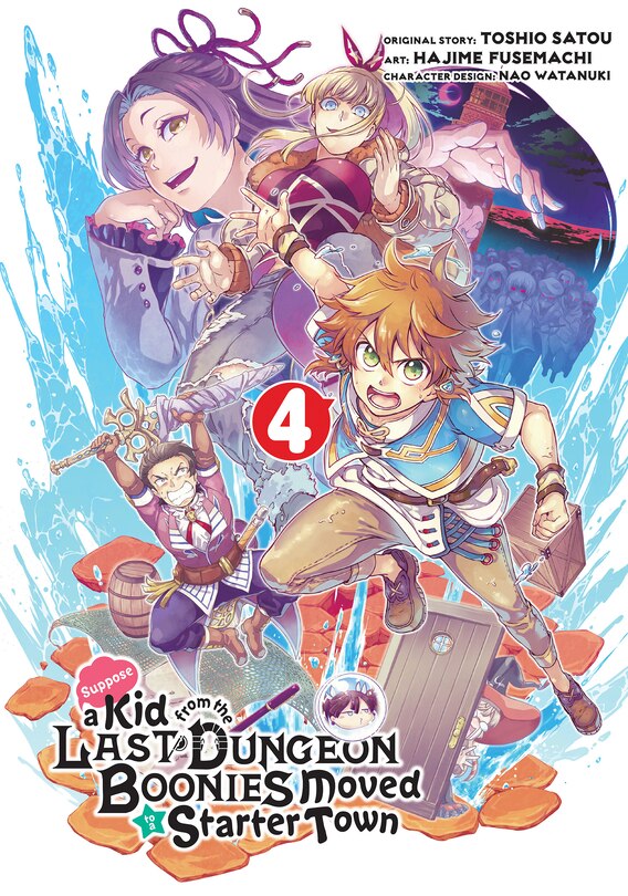 Couverture_Suppose A Kid From The Last Dungeon Boonies Moved To A Starter Town 04 (manga)