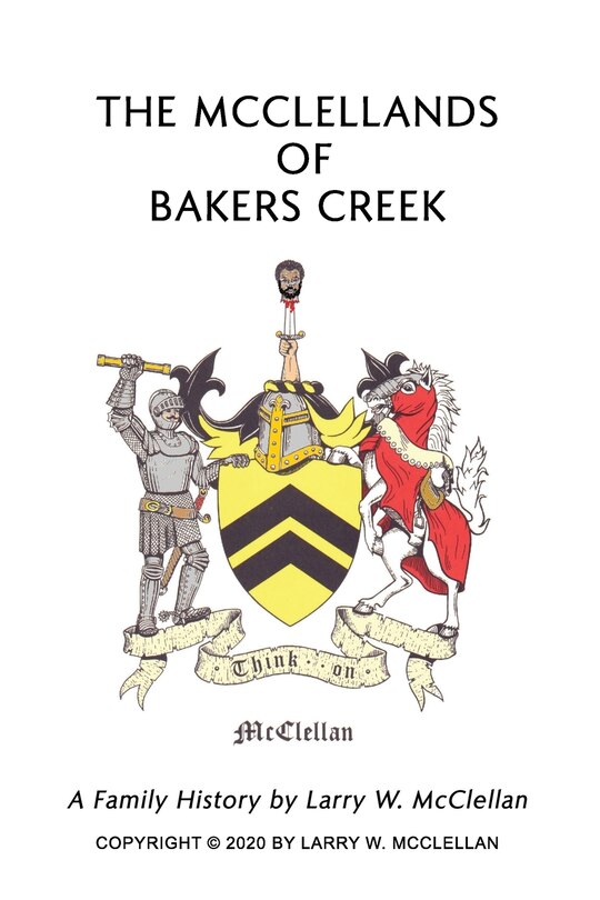 Front cover_The McClellands of Bakers Creek