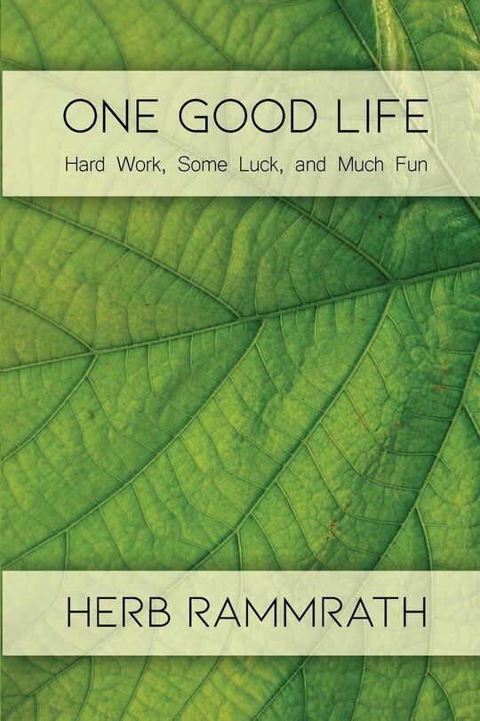 Front cover_One Good Life