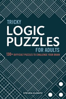 Front cover_Tricky Logic Puzzles For Adults