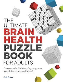 Front cover_The Ultimate Brain Health Puzzle Book For Adults