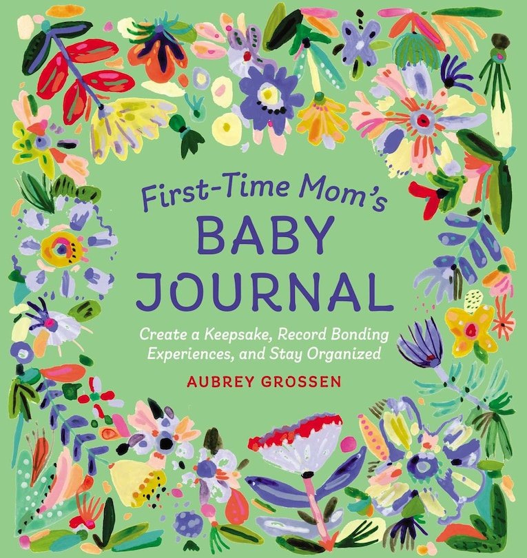 Front cover_First-time Mom's Baby Journal