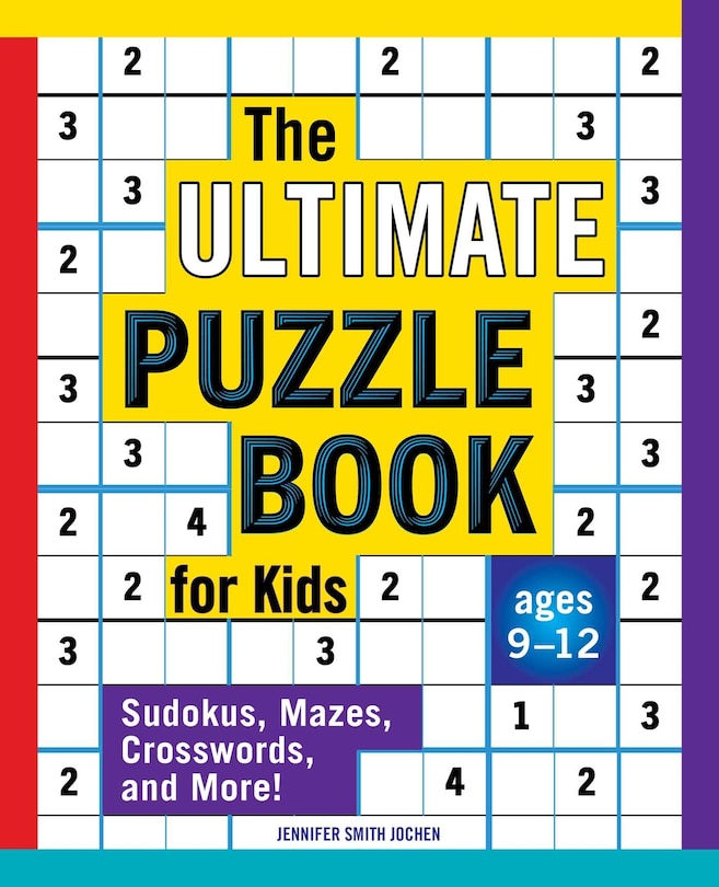 Couverture_The Ultimate Puzzle Book For Kids