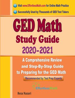 Front cover_GED Math Study Guide 2020 - 2021