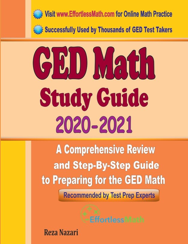 Front cover_GED Math Study Guide 2020 - 2021