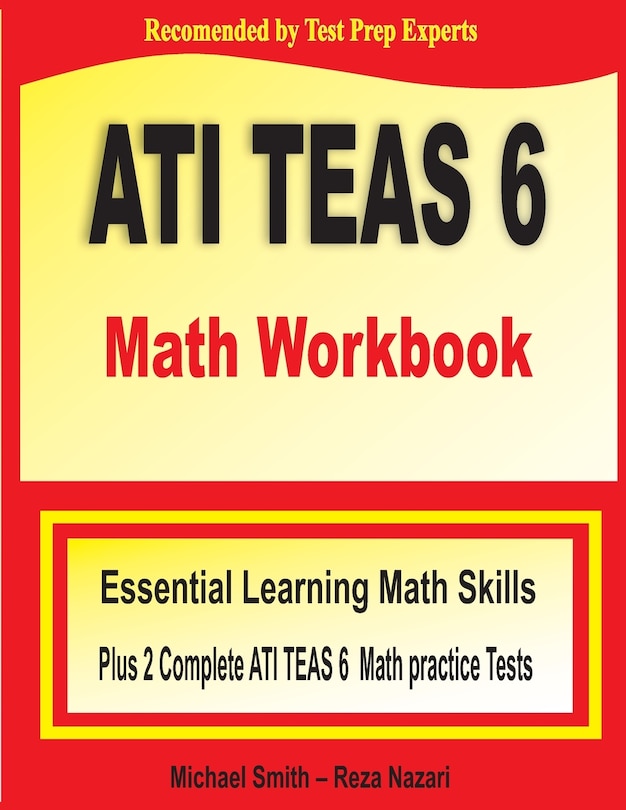 Front cover_ATI TEAS 6 Math Workbook