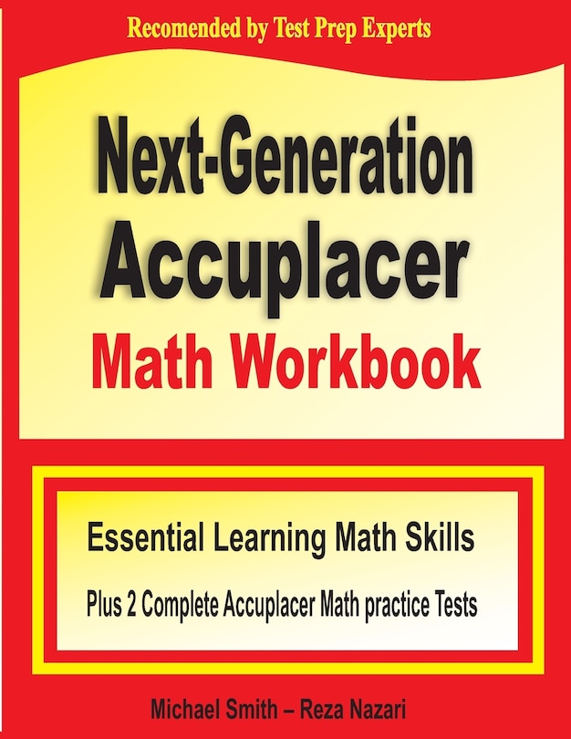 Couverture_Next-Generation Accuplacer Math Workbook