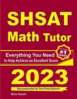 Front cover_SHSAT Math Tutor