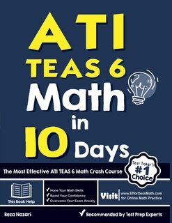 Couverture_Ati Teas 6 Math In 10 Days