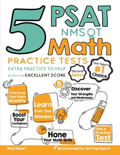 Couverture_5 PSAT / NMSQT Math Practice Tests