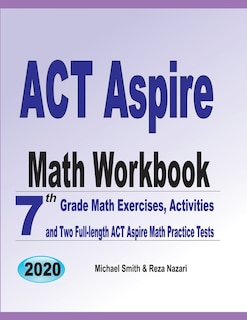 Couverture_ACT Aspire Math Workbook