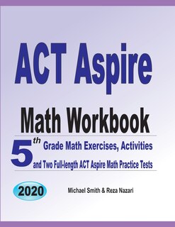 Couverture_ACT Aspire Math Workbook