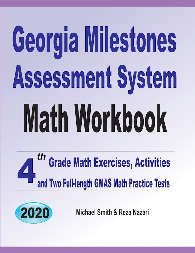 Couverture_Georgia Milestones Assessment System Math Workbook