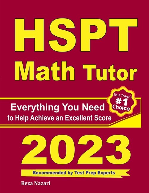 Front cover_HSPT Math Tutor