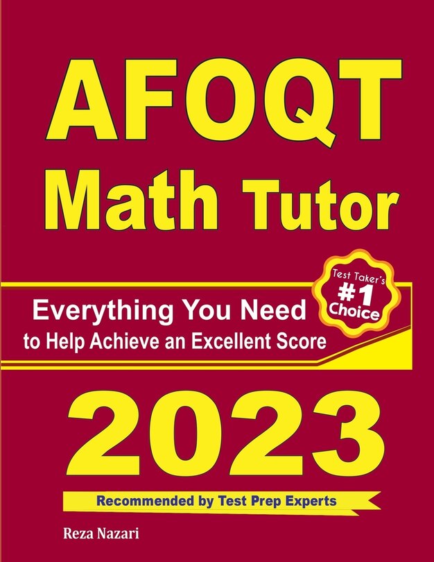 Couverture_AFOQT Math Tutor