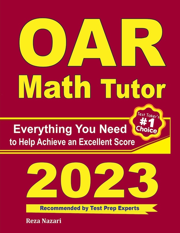 Front cover_OAR Math Tutor