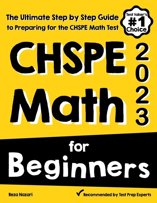 Front cover_CHSPE Math for Beginners