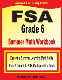 Couverture_FSA Grade 6 Summer Math Workbook