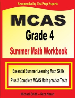 Couverture_MCAS Grade 4 Summer Math Workbook