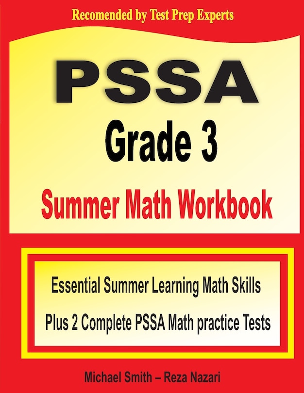 Couverture_PSSA Grade 3 Summer Math Workbook