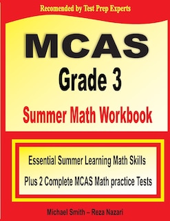 Couverture_MCAS Grade 3 Summer Math Workbook