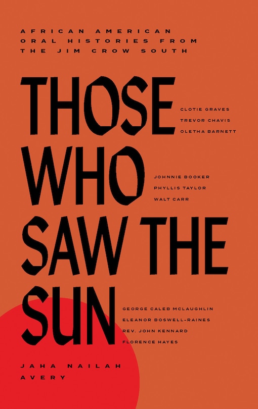 Front cover_Those Who Saw the Sun