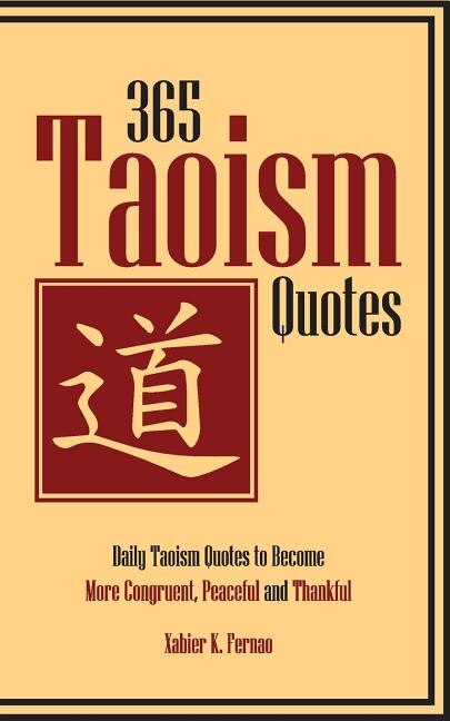 Front cover_365 Taoism Quotes