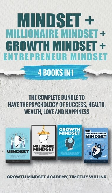 Front cover_Mindset + Millionaire Mindset + Growth Mindset + Entrepreneur Mindset