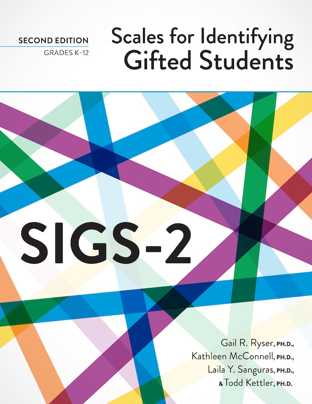 Front cover_Scales for Identifying Gifted Students (SIGS-2)