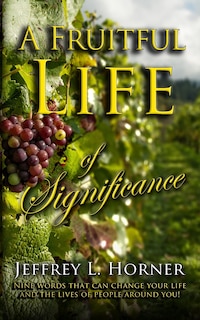 Couverture_A Fruitful Life of Significance