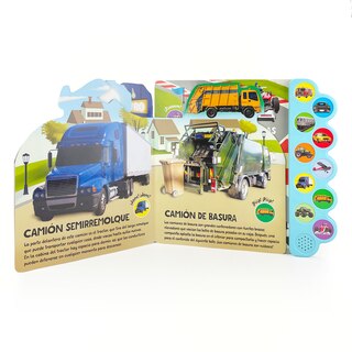 Front cover_¡TRACA! ¡BROOM! ¡ZUUM! ¡Escucha sonidos de vehículos! (Spanish Edition)