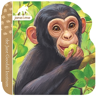 Front cover_Jane & Me Chimpanzees (The Jane Goodall Institute)