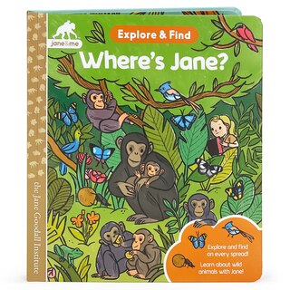 Couverture_Jane & Me Where's Jane? (The Jane Goodall Institute)