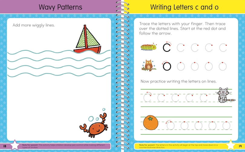 Couverture_Wipe Clean Letter Tracing Workbook for Preschool Kids Ages 3-5: Practice Pen Control, the Alphabet, Handwriting, Wipe Off Pen Included (Gold Star Series)