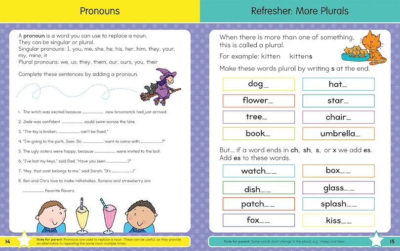 Front cover_The Summer Before Third Grade Workbook School Bridging Second to Third Grade Ages 8 - 9: 75+ Activities, Reading, Language Arts, Addition, Subtraction, Time, Money, and Fractions (Gold Stars Series)