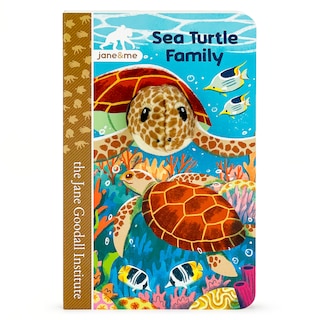 Front cover_Jane & Me Sea Turtle Family (the Jane Goodall Institute)