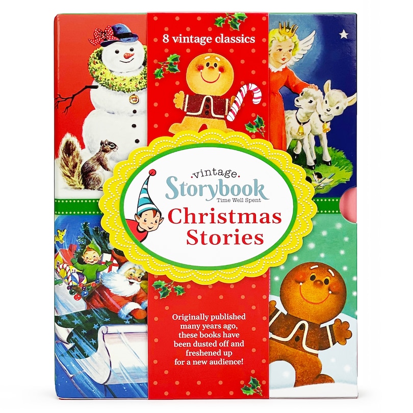 Front cover_Christmas Stories Vintage 8-Book Boxed Set (Vintage Storybook)
