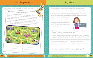 Couverture_The Summer Before Fourth Grade Workbook: Bridging 3rd to 4th Grade with 75+ Activities Math, Reading, Writing, Language Arts, Fractions, Geometry, and More!