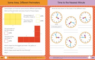 Front cover_Third Grade Math Workbook Ages 8 to 9: 75+ Activities Multiplication & Division, Fractions, Area & Perimeter, Data, Math Facts, Word Problems, . . . (Common Core) (English and Korean Edition)