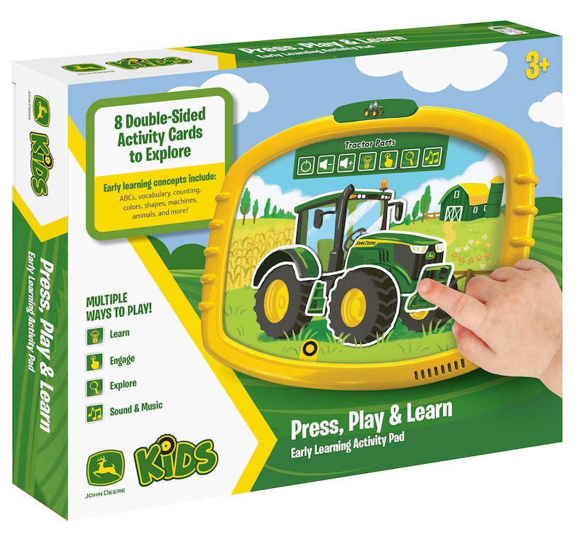 Front cover_John Deere Kids Early Learning Activity Pad