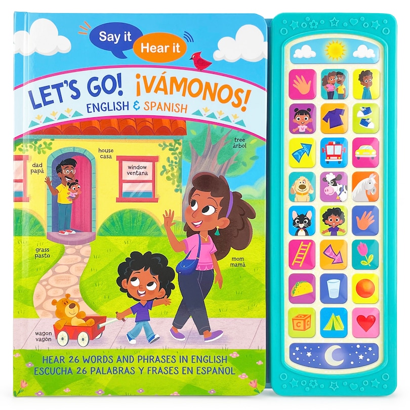 Couverture_Say It, Hear It: Let's Go! ¡Vamonos! (Bilingual)