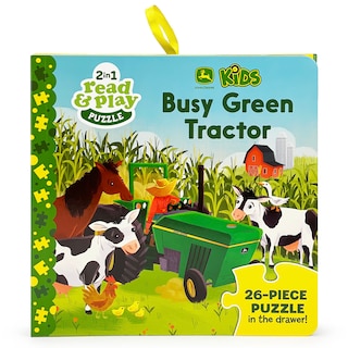 John Deere Kids Busy Green Tractor