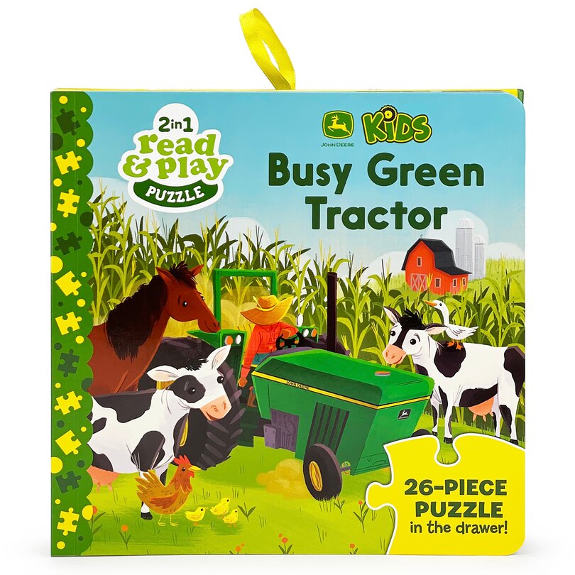 Front cover_John Deere Kids Busy Green Tractor