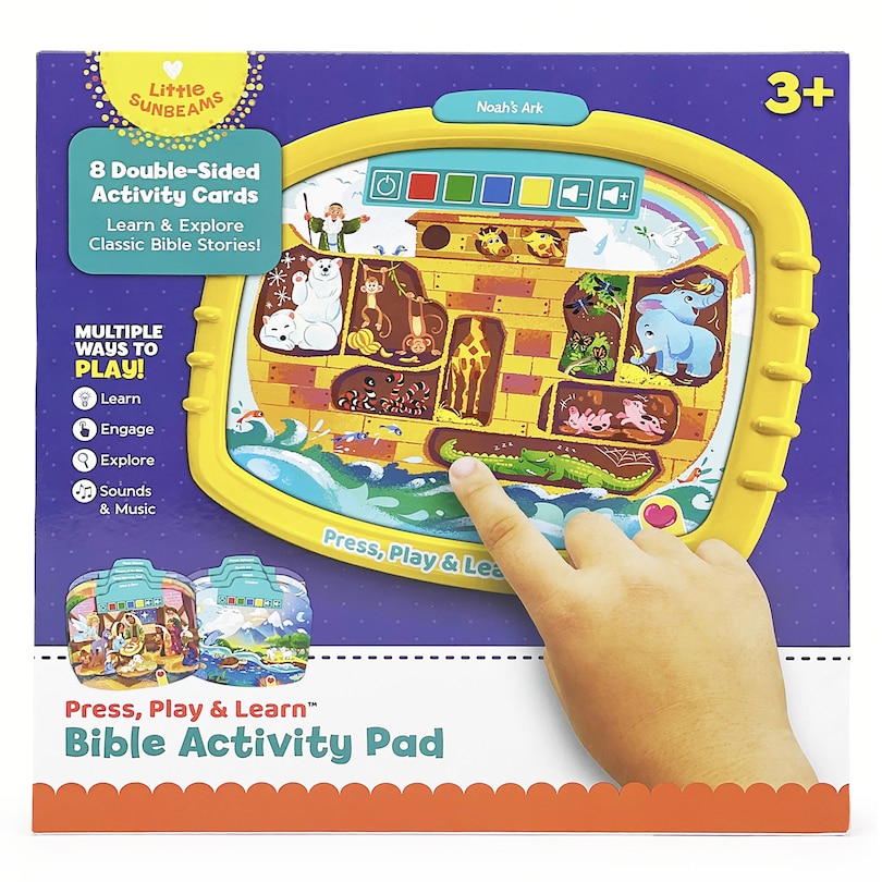 Front cover_Bible Stories Early Learning Activity Pad