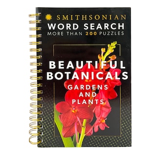 Couverture_Smithsonian Word Search Beautiful Botanicals Gardens and Plants