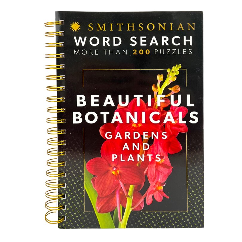Couverture_Smithsonian Word Search Beautiful Botanicals Gardens and Plants