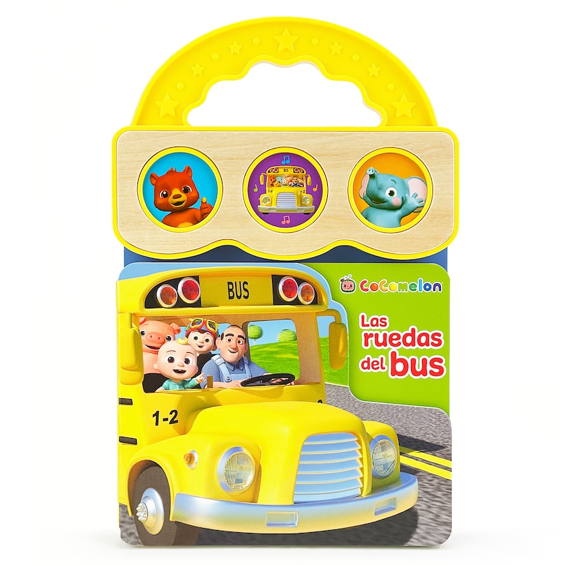 Front cover_Cocomelon Wheels on the Bus (Spanish Edition)