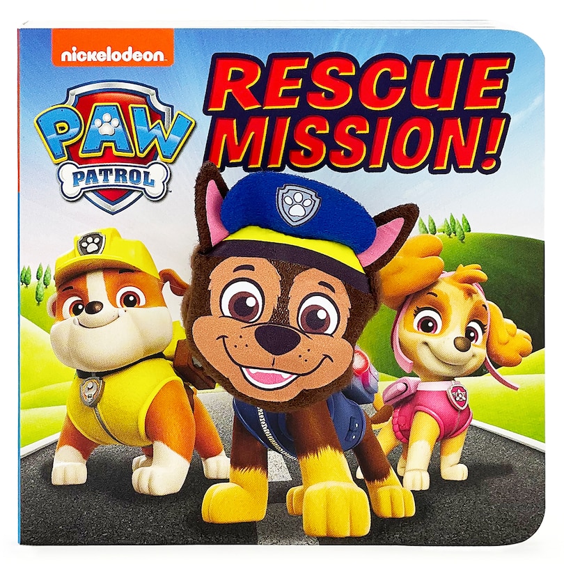 Front cover_PAW Patrol Rescue Mission! Puppet Book